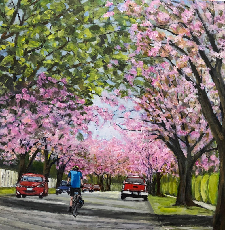 East Van Cherry Blossom Ride