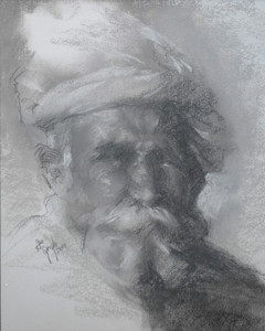 Portrait of an Indian