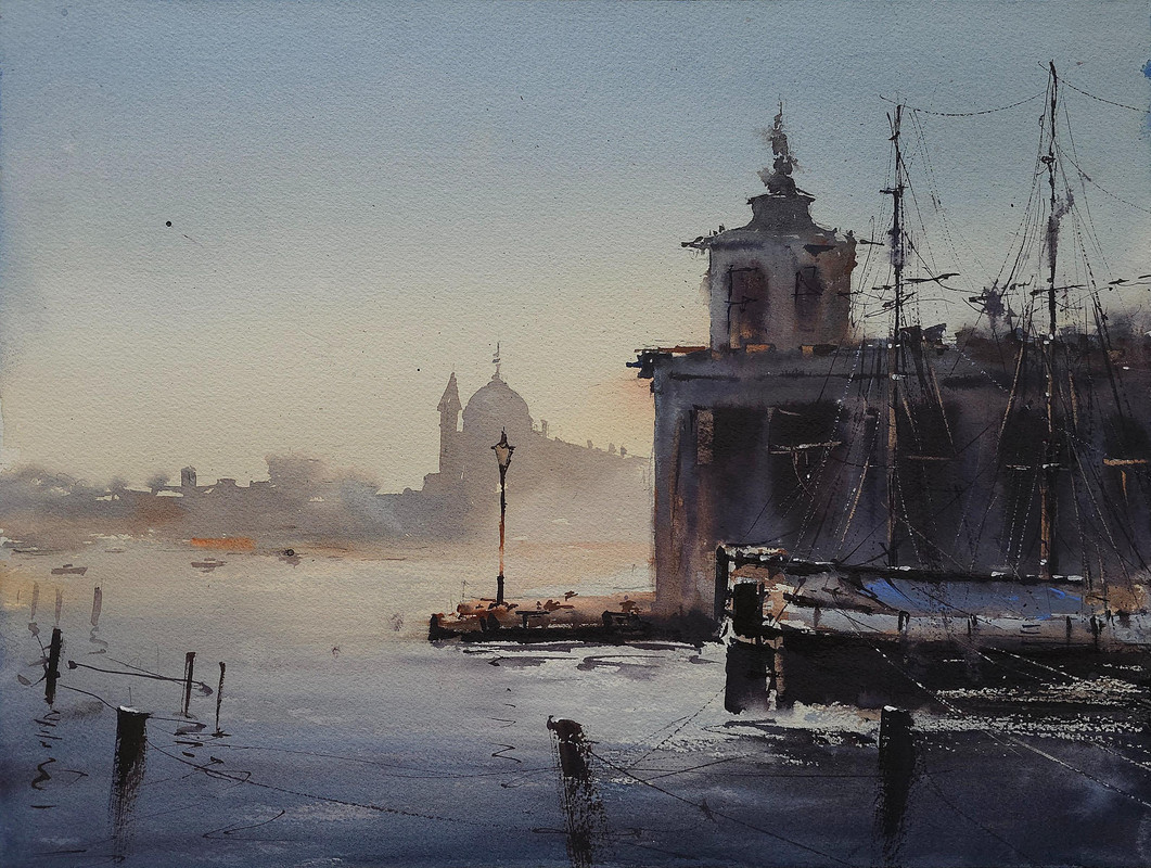 Last Glow On Venice