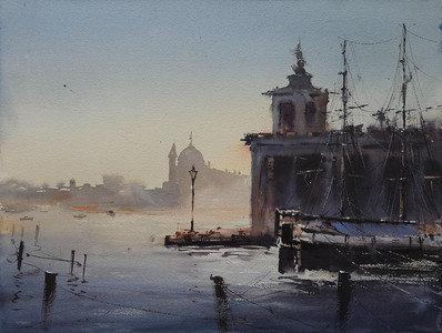 Last Glow On Venice