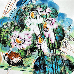 Lotus pond