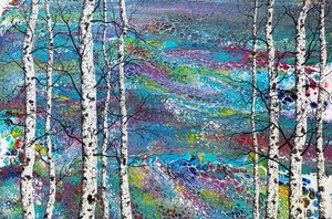 Birch Majesty II by Marika Morissette