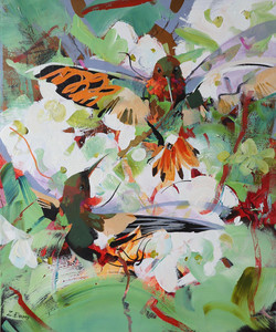 Dueling Hummingbirds
