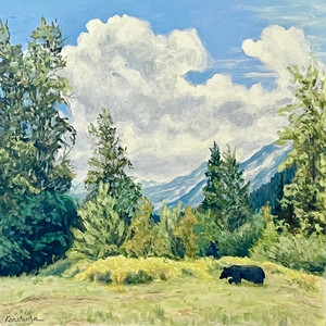 Where black bears graze