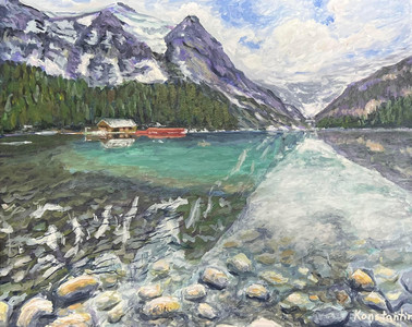 Reflections on Lake Louise