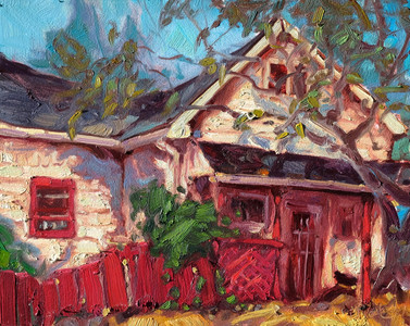 The Scarlet Cottage-Rosebud