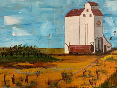 Old Grain Elevator, Benard MB