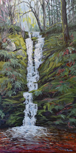 Waterfall Portrait