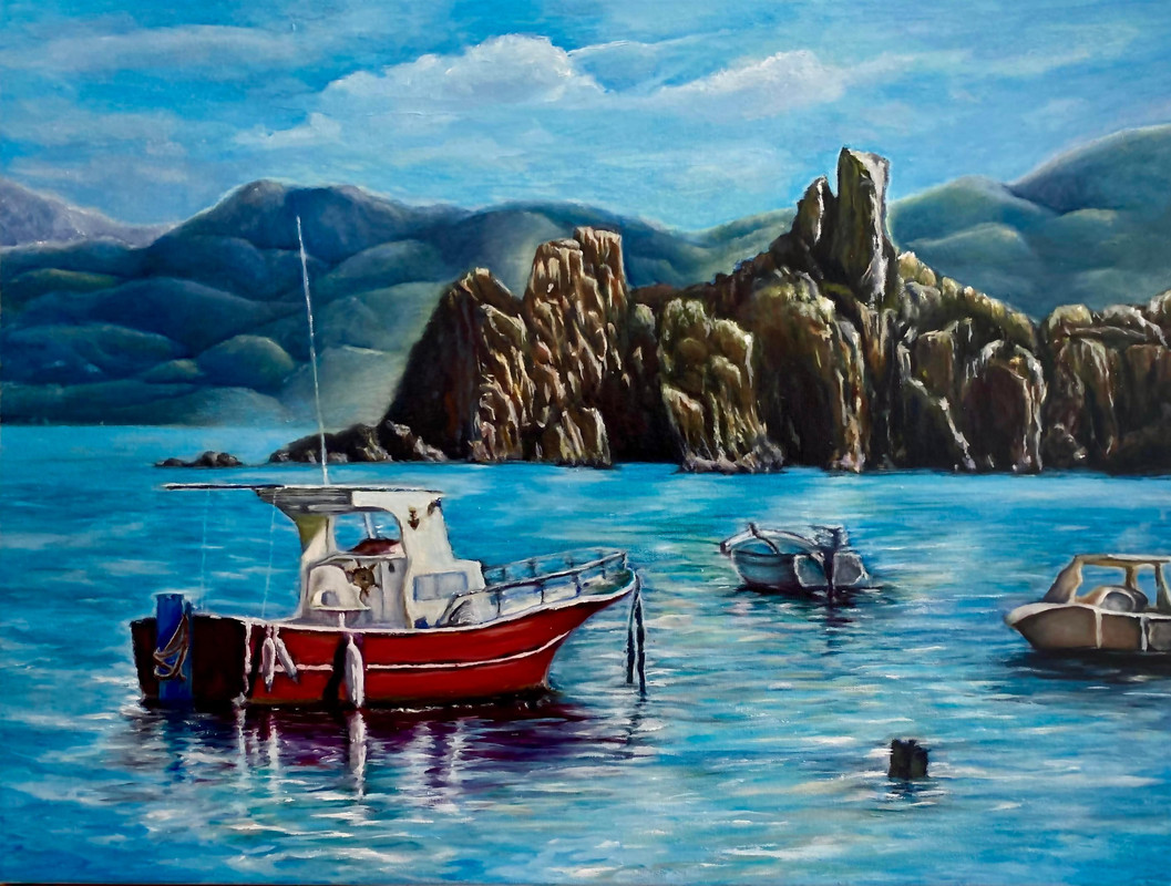 Coastal Harmony- &ldquo;available through the Federation Gallery - sales@artists.ca&rdquo;
