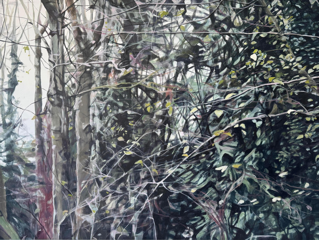 Leaves Dancing Amongst Branches
