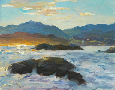 Sunset at Macaulay Point
