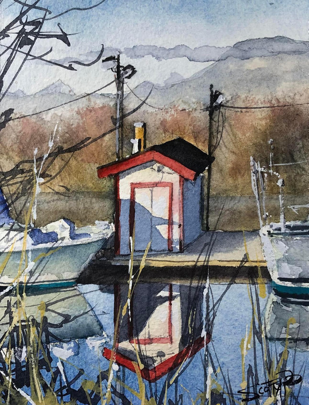 Hut on Scotch Pond