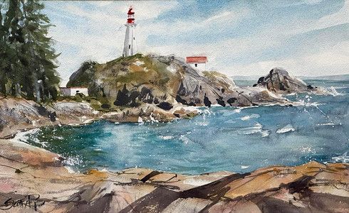 Lighthouse Park On The Rocks