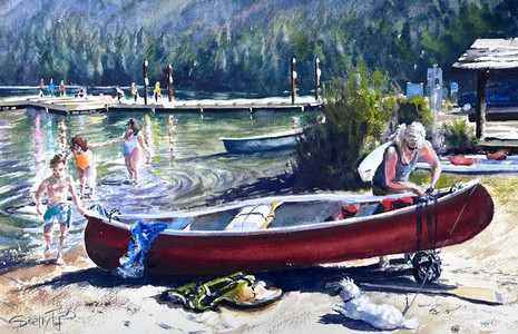 A Summers Day At Buntzen lake