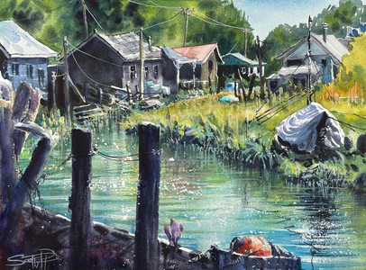 Summertime At Finn Slough