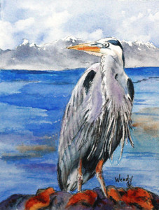 The Great Blue Heron