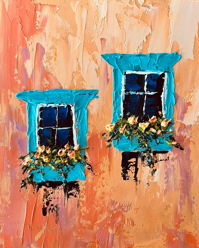 Windowboxes in the West End, Vancouver