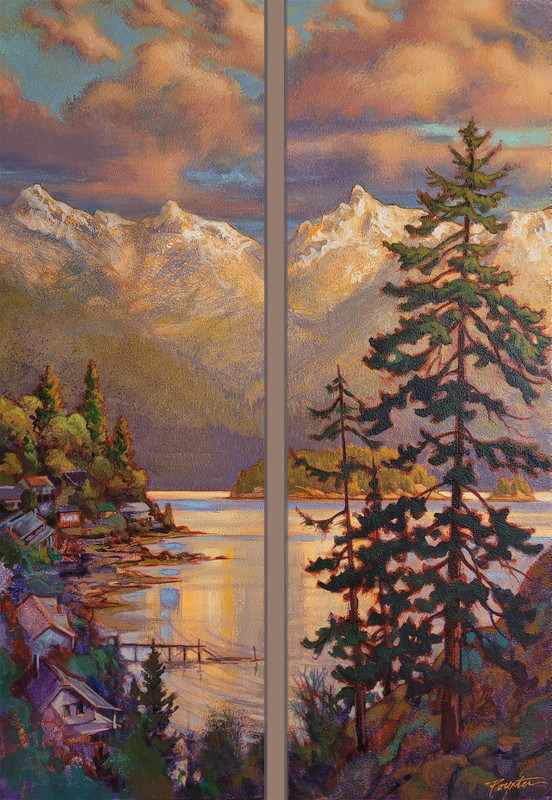 Golden Hour - Sound of Light | Diptych