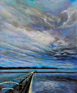 The Pier under the Storm
