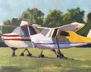 On Tip Toe - Plein Air