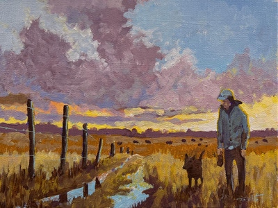 Walking the Fence Line