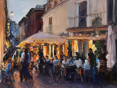 Evening in Rome