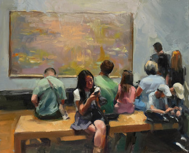 Between Looking and Scrolling