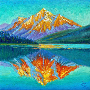 Rockies in Morning Glow