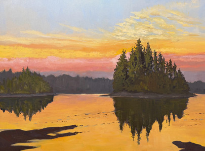 Sunrise at Blue Rocks