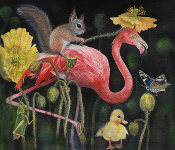 The Squirrel's Garden Party