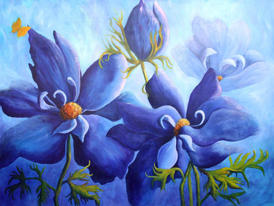 A Study in Blue
