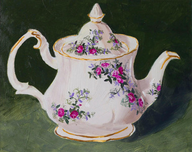 Lavender Rose Teapot