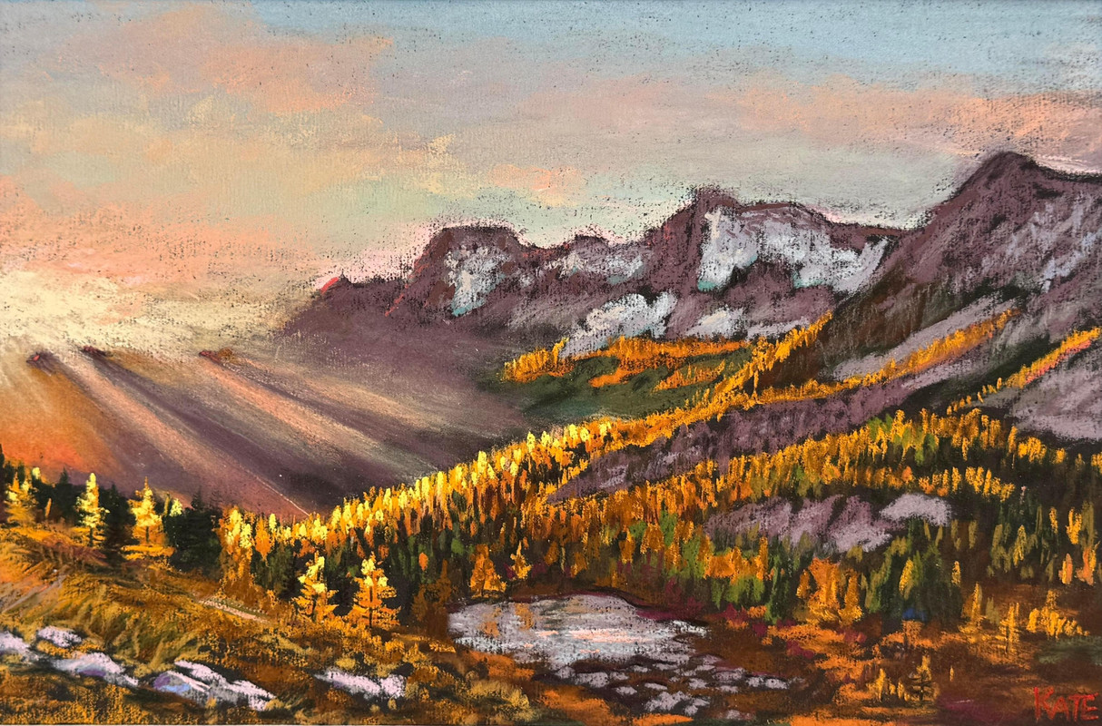 Sunlight at Jumbo Pass