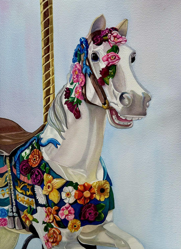 Carousel in the Garden