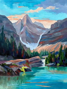 Victoria Lake near Lake OHara