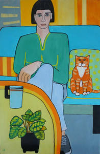 Morning Coffee with The Cat