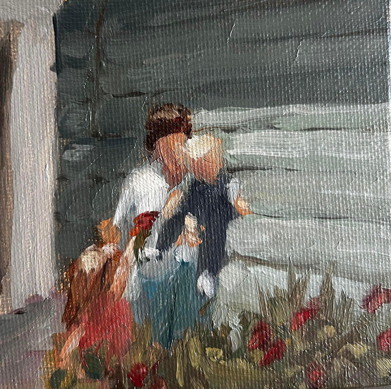 i picked you a flower