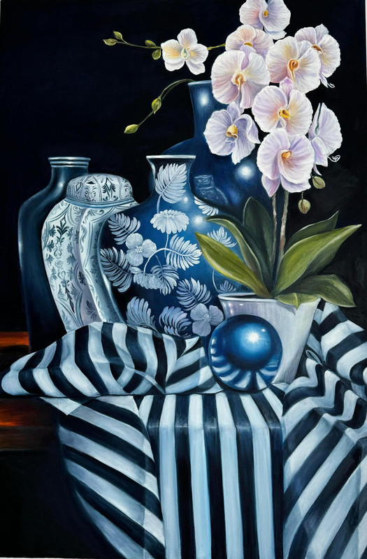Orchids and Porcelain