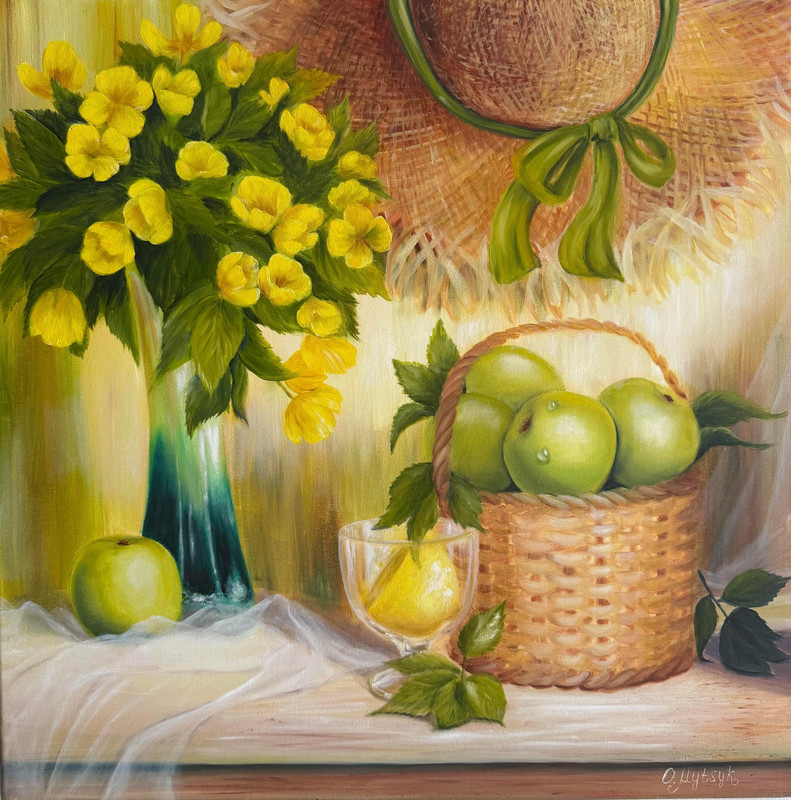 Harmony in Green and Gold