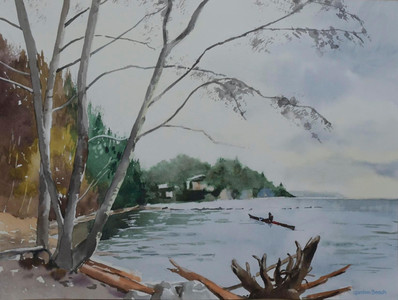 Winter Kayaker