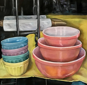 Pink Pyrex