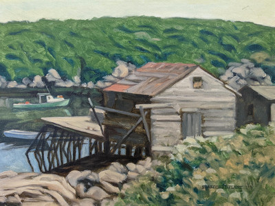 #1010-Fishing Shacks/Terence Bay, Nova Scotia