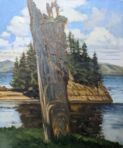 #898-Abandoned Haida Village, Anthony Island, QCI