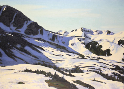 #874-Morning Shadows/Blackcomb Mtn.