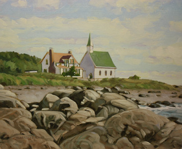 #791-The Little Church/Port Au Percil, Charlevoix, Quebec