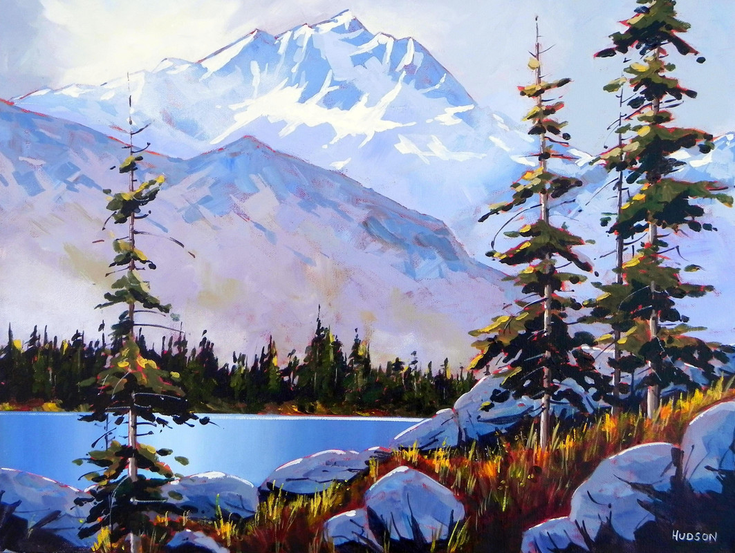  Majestic Peak at Tatalayko Lake