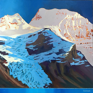 Mt Robson and the Berg Glacier