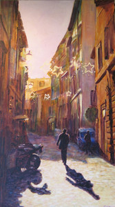 Rome - Winter  Street Scene