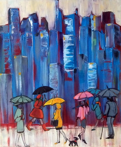 City in Umbrellas