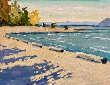 Windy Locarno Beach
